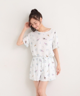 Baskin Robbins×Cocoonist/接触冷感ショートパンツ