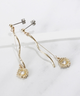 サンフラワーピアス