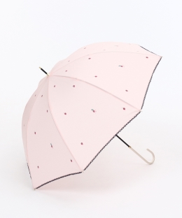 イチゴ柄晴雨兼用長傘 雨傘