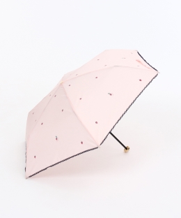 イチゴ柄晴雨兼用折りたたみ傘 雨傘
